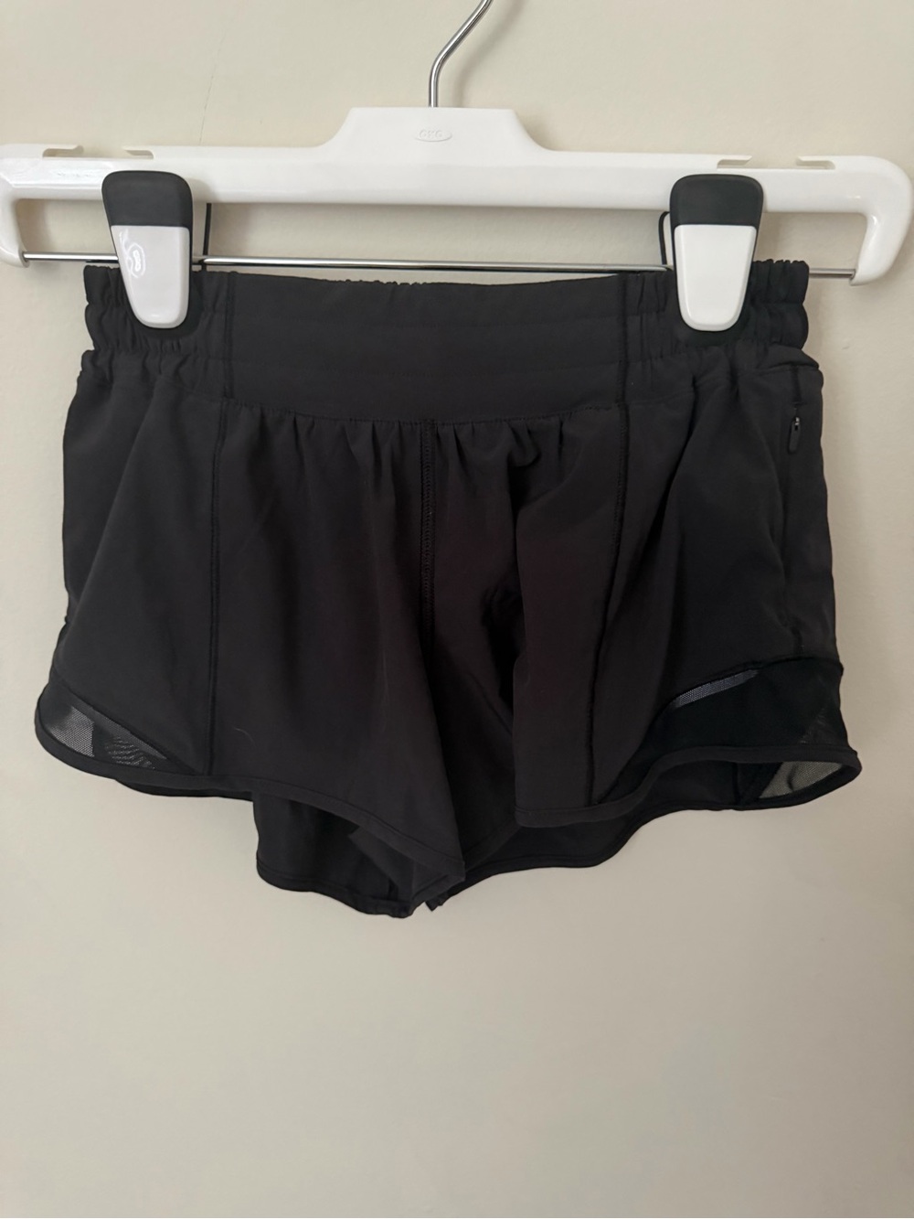 Women’s Black Athletic Running Shorts